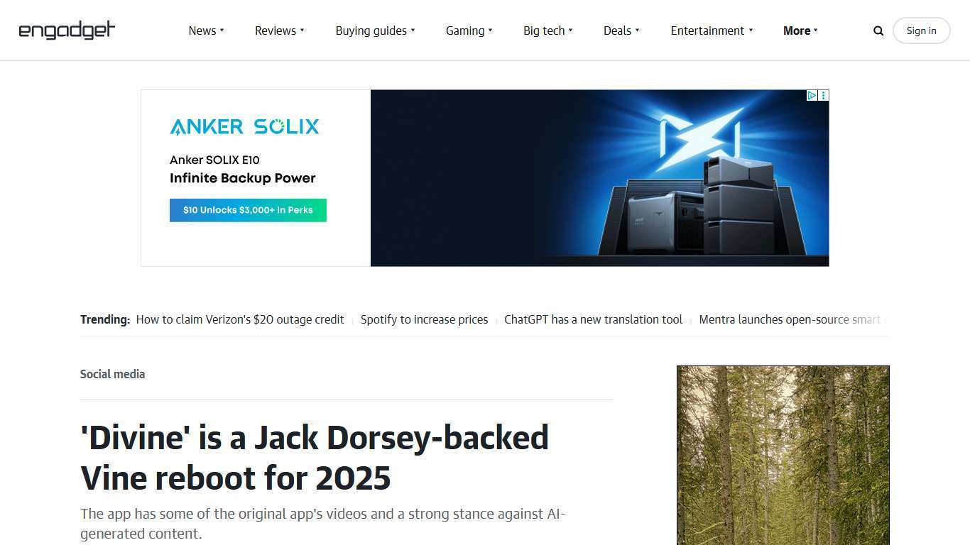 'Divine' is a Jack Dorsey-backed Vine reboot for 2025